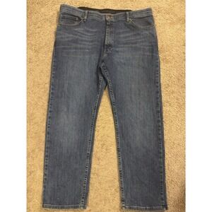 Wrangler Authentics Men's Jeans Size 40 × 29 Straight Leg Blue Denim